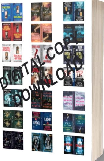 DIY Mini Books - Psychological Thrillers | 42 Booktok Covers Included
