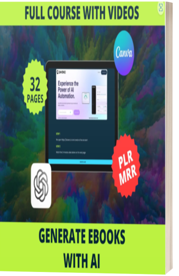 AI eBook Masterclass – Create & Sell Professional eBooks with AI + Resell Rights